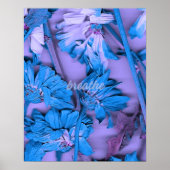 Affiche Florale Respirer (Devant)