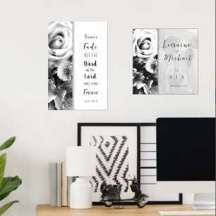 Affiche Florales Parole de Dieu