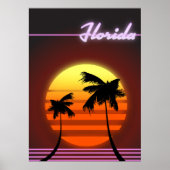 Affiche Florida Sunset 1984 (Devant)
