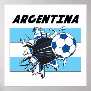 Affiche Football Argentine