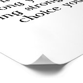 affiche forte (Coin)