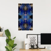 Affiche FractalART #025 (Bureau à domicile)