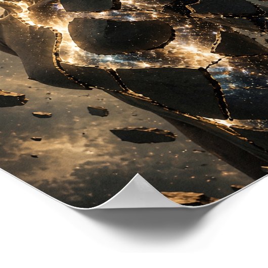 Affiche Fracturé dans l'infini (Coin)