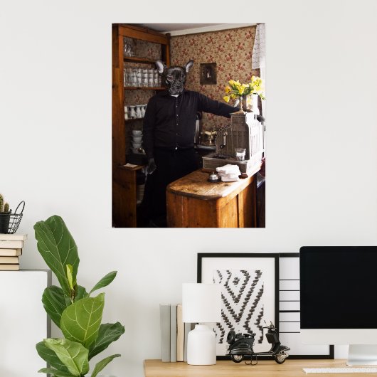 Affiche française (Bureau à domicile)