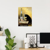 Affiche française rétro "absinthe bourgeois" (Bureau à domicile)