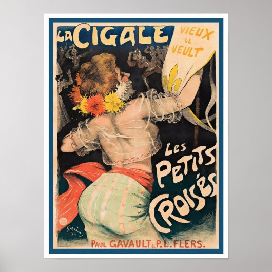 AFFICHE FRANCAISE VERS 1900 (Devant)