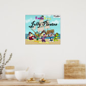 affiche Freddie Bunny Jolly Pirates (Cuisine)