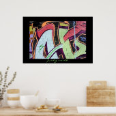 affiche funky (Cuisine)
