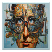 Affiche futuriste (Devant)