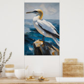Affiche | Gannet | Style de peinture (Cuisine)