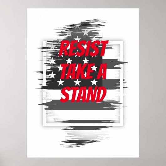 Affiche générique du rassemblement de protestation (Devant)