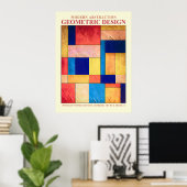 Affiche Géométrique Abstraite n° 2 (Bureau à domicile)