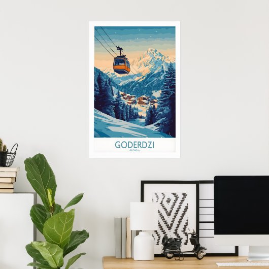 Affiche Goderdzi Géorgie 1 (Bureau à domicile)