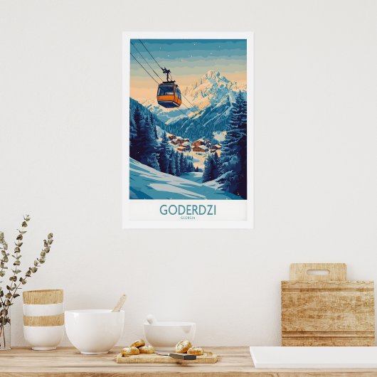 Affiche Goderdzi Géorgie 1 (Cuisine)