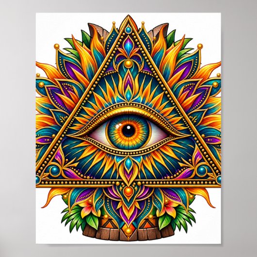 Affiche Golden Fern Eye (Devant)