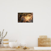 Affiche Golden Road Through the Dawn Valley (Cuisine)
