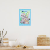 AFFICHE GORILLE AFRO (Cuisine)