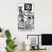 Affiche gothique anarchiste (Bureau à domicile)