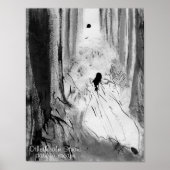 Affiche gothique blanche de neige (Devant)