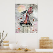 Affiche gothique féerique des vents d'automne (Cuisine)