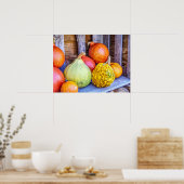 Affiche Gourds d'automne (Cuisine)