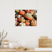 Affiche Gourds d'automne (Cuisine)