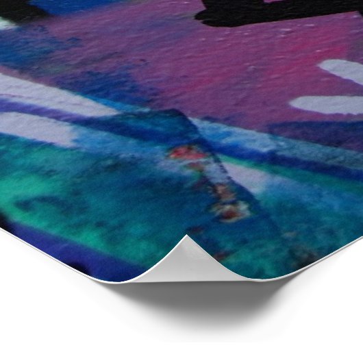 affiche graffiti (Coin)