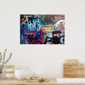 affiche graffiti (Cuisine)