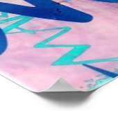 Affiche Graffiti Love (Coin)