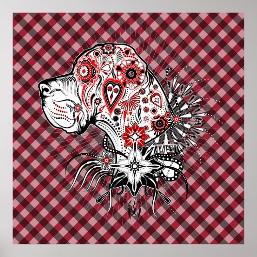 Affiche Grand Danois (Devant)