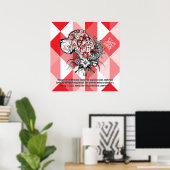 Affiche Grand Danois (Bureau à domicile)
