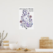 Affiche Grand Danois Langage de l'amour (Cuisine)