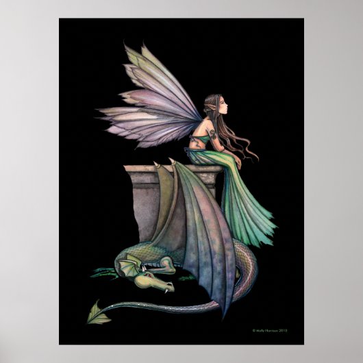 Affiche grand format Enchanted Dusk par Molly Harr (Devant)