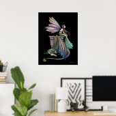 Affiche grand format Enchanted Dusk par Molly Harr (Bureau à domicile)
