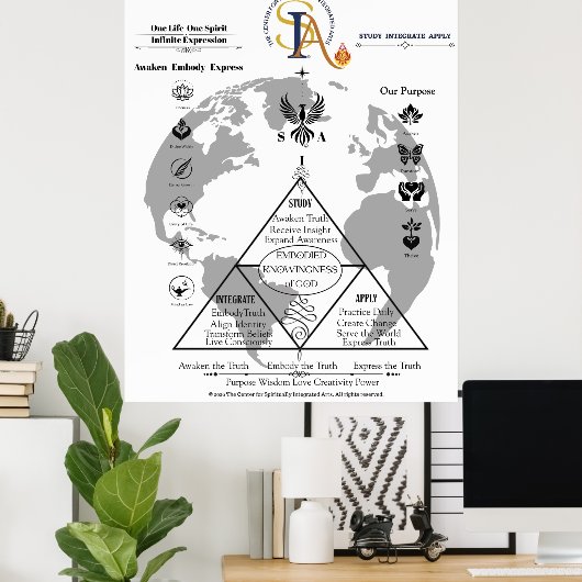 Affiche grand format SIA (Bureau à domicile)