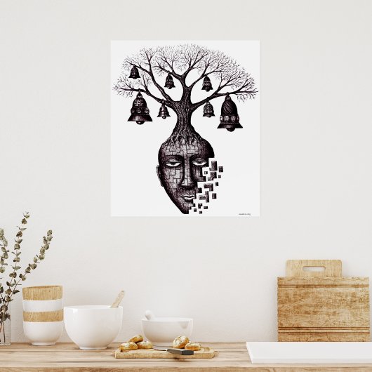 Affiche graphique Abstraite (Cuisine)