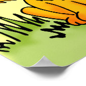 Affiche graphique de lion pour enfants (Coin)