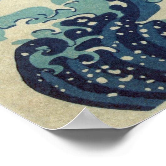 Affiche Great Wave (Coin)