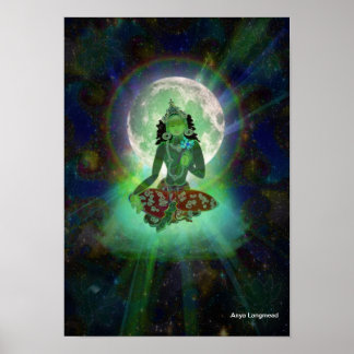 Affiche 'Green Tara'