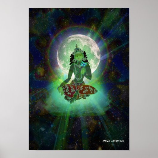 Affiche 'Green Tara' (Devant)