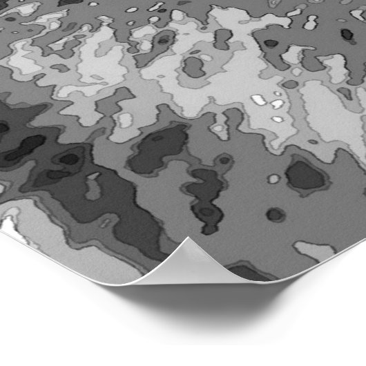 Affiche Grey Wolf Imprimer (Coin)