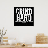Affiche GRIND HARD (Cuisine)
