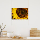 Affiche - Gros plan tournesol (Cuisine)