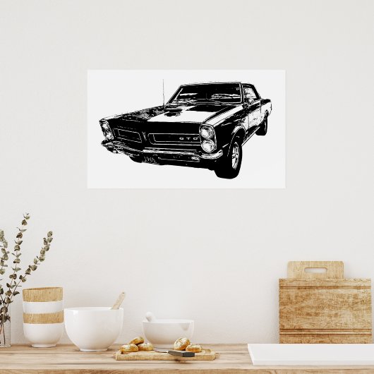 Affiche GTO 1965 (Cuisine)