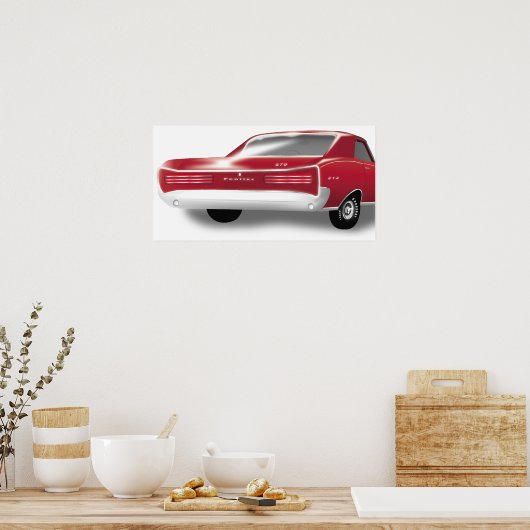 Affiche GTO 1966 (Cuisine)