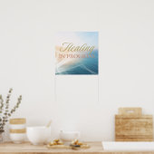 Affiche Guérison en Cours – Inspiration Minimalist (Cuisine)