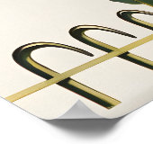 Affiche Guinness Ours Imprimée  John Gilroy Vintag (Coin)