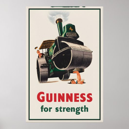 Affiche Guinness pour la force de John Gilroy (Devant)