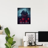 Affiche Halloween (Bureau à domicile)