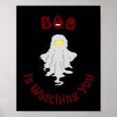 Affiche Halloween | Boo vous regarde (Devant)